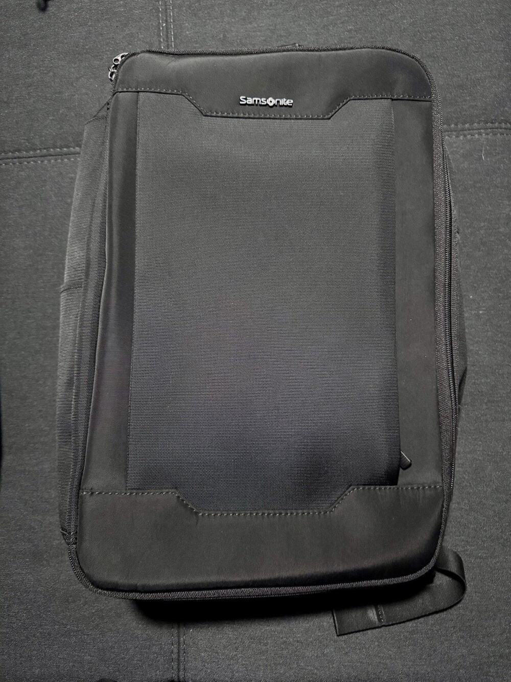 Samsonite Silhouette 18 Travel Backpack 20” Black Carry On Suitcase